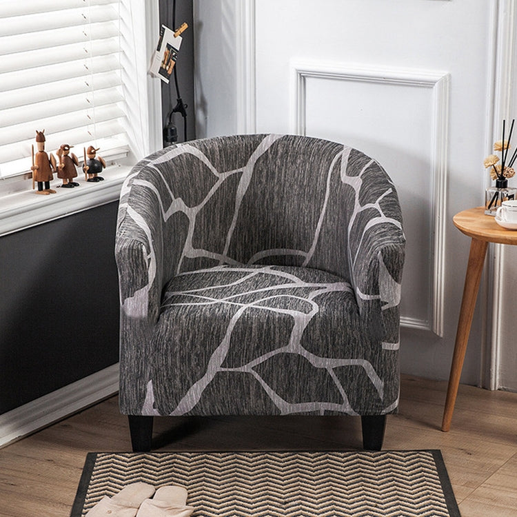 Elastic All-inclusive Single Semicircle Printed Sofa Cover, Style Grey, Grey Space, Coffee), Golden Years, Beige, Forest Story, Call of the Times, Dimension, A Prosperous, Forever, Cloud Clear