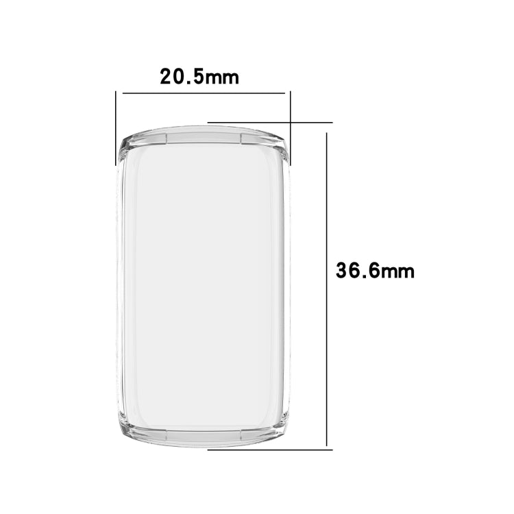 Full Coverage TPU Electroplating Protective Case Cover, For Fitbit Luxe