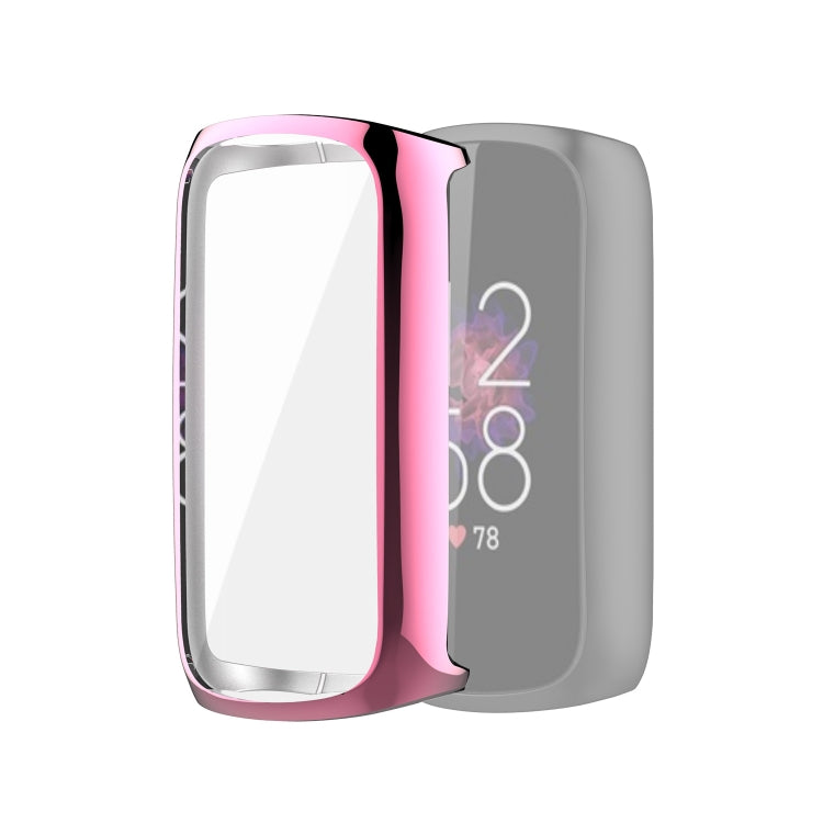 Full Coverage TPU Electroplating Protective Case Cover, For Fitbit Luxe