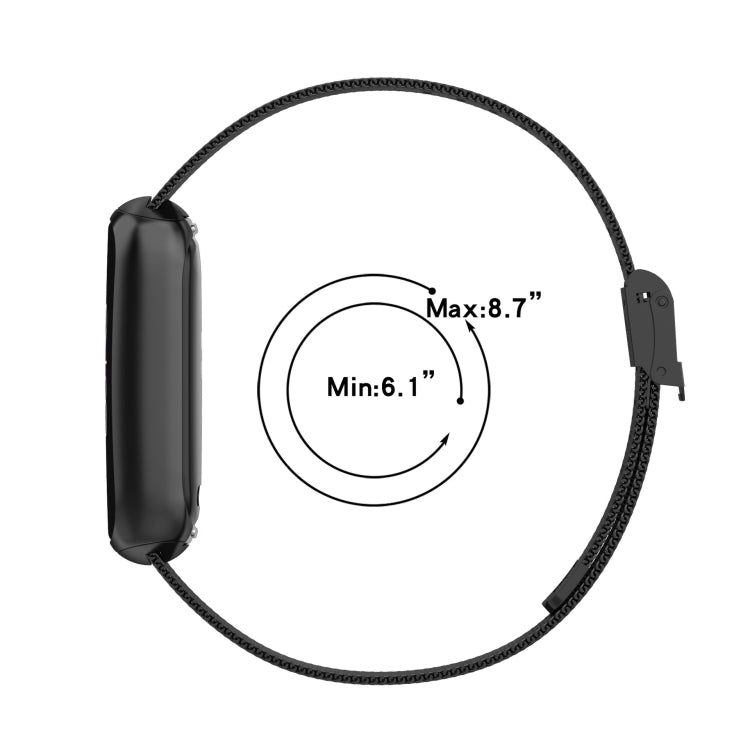 Clip-on Metal Replacement Strap Watchband, For Fitbit Luxe