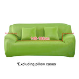 145-185cm Four Seasons Solid Color Elastic Full Coverage Non-slip Sofa Cover
