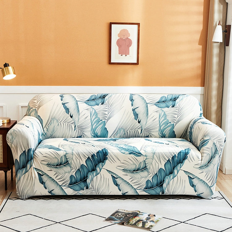 Double Seat Full Coverage Elastic Non-slip Sofa Cover, Geometric Orange, Geometric Blue, Geometric Green, Rubik Cube Purple, Golden Triangle, Charm, Beautiful, Fashion Black, Fashion Grey, Fashion Bean Paste, Flowers Bloom, Orchid, Classic Elements    ...
