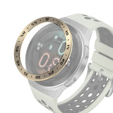 For Huawei Watch GT2e Smart Watch Stainless Steel Bezel Ring, A Version Time, E Version Speed