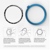 Smart Watch Steel Bezel Ring, A Version, For Garmin Fenix 6s/ 6s Pro/6s Sapphire