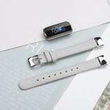 For Fitbit Luxe Leather Replacement Strap Watchband, S