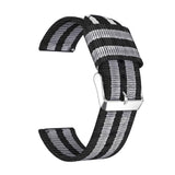 For Samsung Galaxy Watch4 40/44mm & Watch4 Classic 42/46mm Split Nylon Replacement Strap Watchband