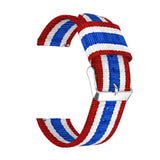 For Samsung Galaxy Watch4 40/44mm & Watch4 Classic 42/46mm Split Nylon Replacement Strap Watchband