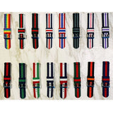 For Samsung Galaxy Watch4 40/44mm & Watch4 Classic 42/46mm Split Nylon Replacement Strap Watchband