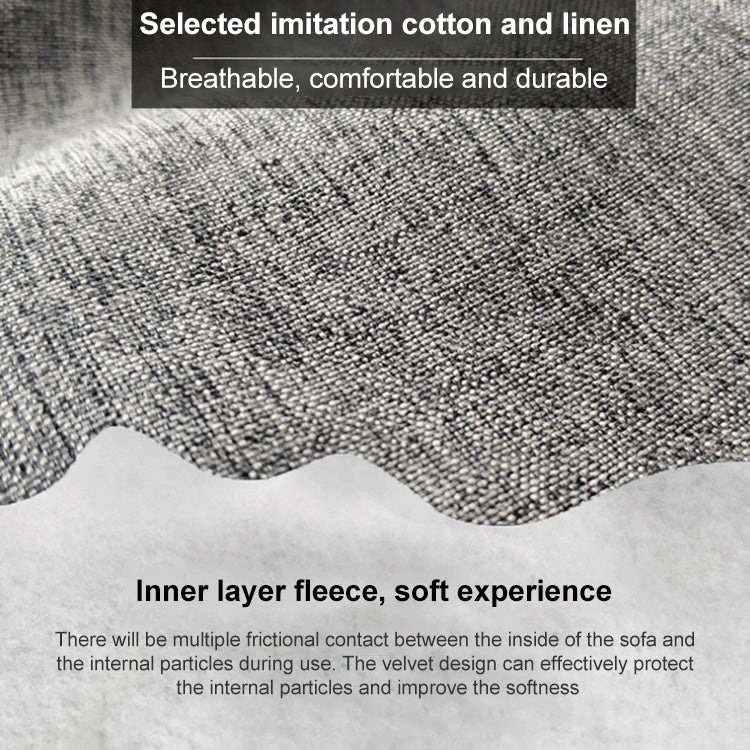 Lazy Sofa Bean Bag Chair Fabric Cover, 100 x 120cm