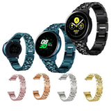 Three-beads Diamond Steel Replacement Strap Watchband, For Samsung Galaxy Watch Active2
