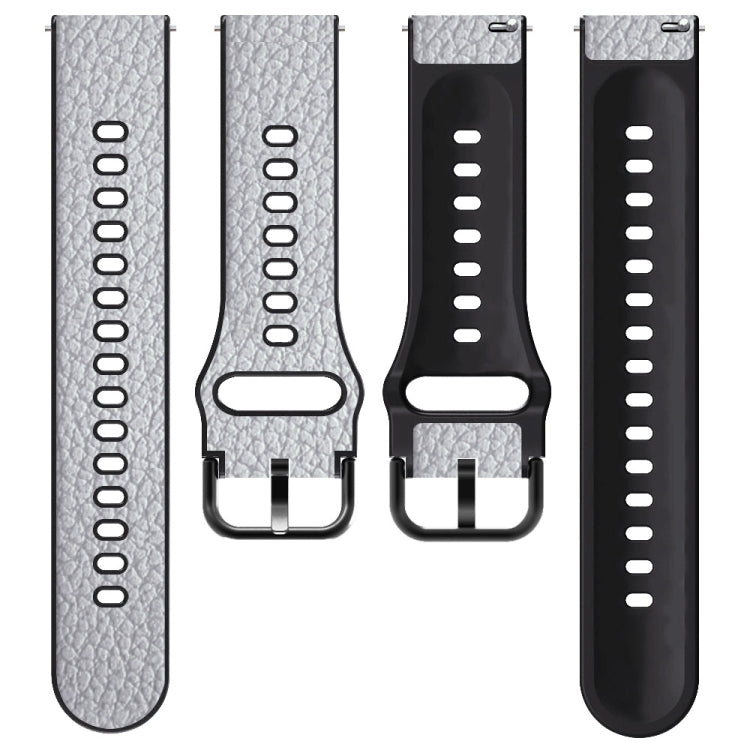 Two-layer Cowhide Leather Replacement Strap Watchband, 20mm, 22mm