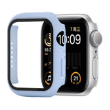 Shockproof PC+Tempered Glass Protective Case with Packed Carton For Apple Watch 44mm(Orange), For Apple Watch Series 6 / 5 / 4 / Watch SE 40mm, For Apple Watch Series 3 & 2 & 1 38mm