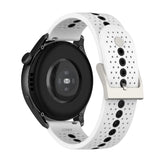 Universal Colorful Hole Silicone Replacement Strap Watchband, 22mm, 20mm, For Suunto 9 Peak
