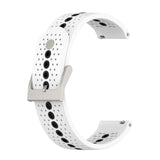 Universal Colorful Hole Silicone Replacement Strap Watchband, 22mm, 20mm, For Suunto 9 Peak