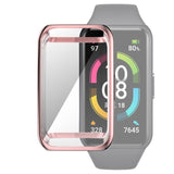 Full Coverage TPU Electroplating Protective Case Cover, For Huawei Band 6 / 6 Pro / Honor Band 6
