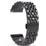 Seven-beads Steel Replacement Strap Watchband, 20mm Women Version, 22mm Men Version