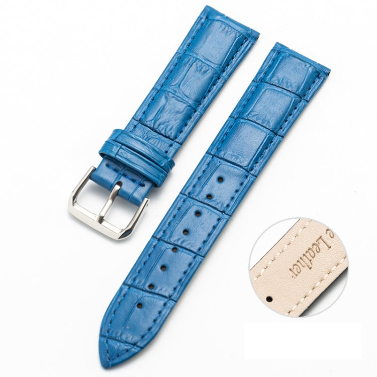 Two-layer Cowhide Leather Bamboo Joint Texture Replacement Strap Watchband, 10mm, 14mm, 16mm, 18mm, 20mm, 22mm, 24mm, 12mm