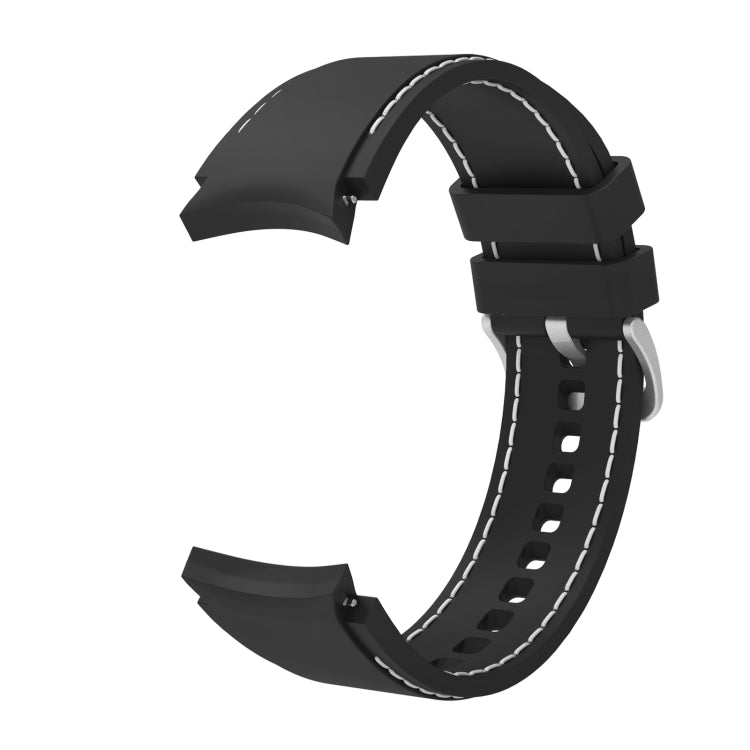 Silicone Stitching Replacement Strap Watchband, For Samsung Galaxy Watch4 / Watch4 Classic