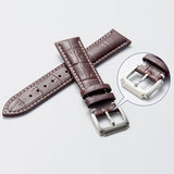 Calf Leather Replacement Strap Watchband, 14mm, 16mm, 18mm, 20mm, 22mm