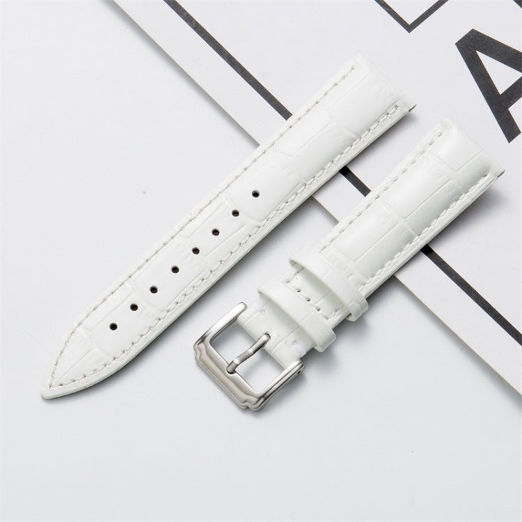 Calf Leather Replacement Strap Watchband, 14mm, 16mm, 18mm, 20mm, 22mm