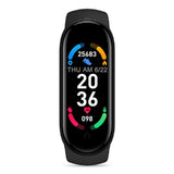 1M7 Sports Smart Bracelet, Support Heart Rate Monitoring & Blood Pressure Monitoring & Sleep Monitoring & Sedentary Reminder, Linear Charging, Magnetic Charging