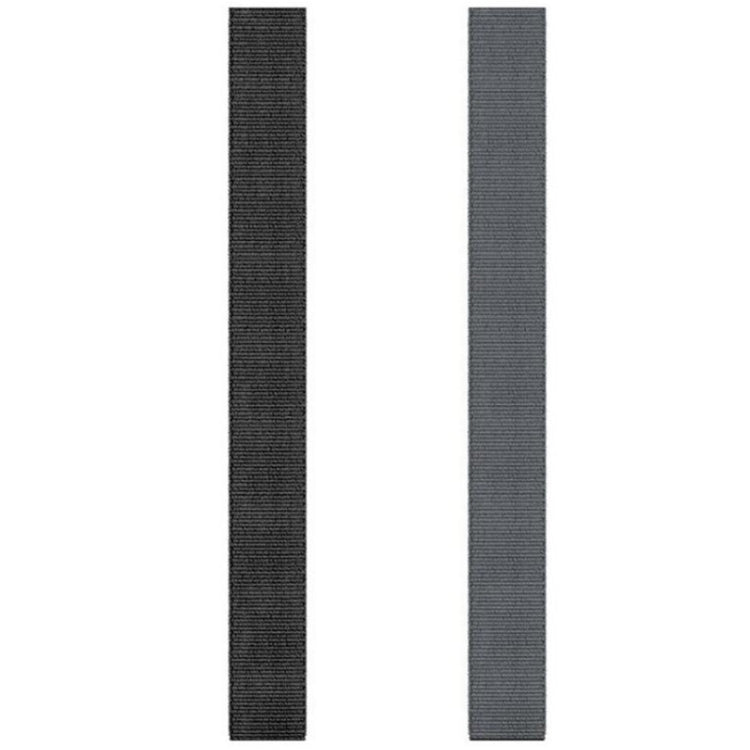 22mm Knitted Nylon Loop Replacement Watchband, For Garmin Fenix 6