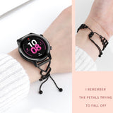 22mm Universal Love Bracelet Metal Replacement Watchband, For Garmin Vivoactive 4