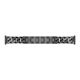 22mm Universal Single Row Diamonds Denim Chain Replacement Watchband, For Garmin Vivoactive 4 / Venu 2