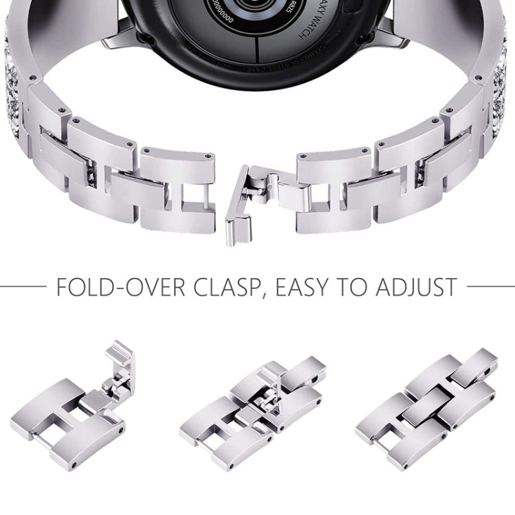 22mm Universal Stainless Steel Metal Replacement Watchband, For Xiaomi Haylou RS3 / Suunto 9 Peak