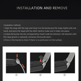 MIJOBS Milan Stainless Steel Magnetic Replacement Strap Watchband, For Huawei Band 6 / Honor Band 6