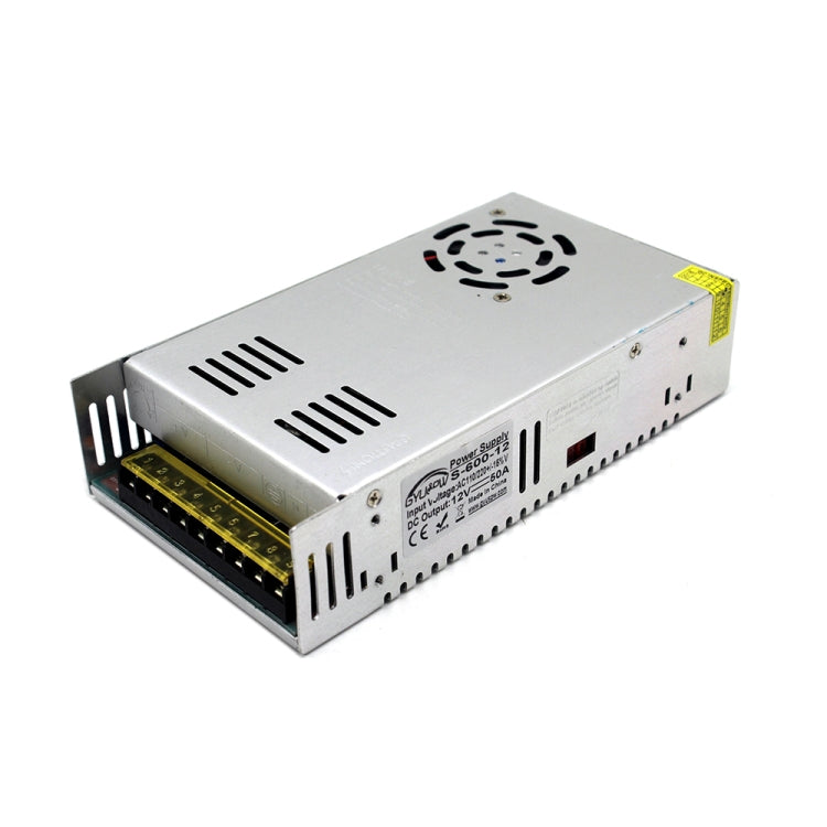 Light Bar Regulated Switching Power Supply LED Transformer, Size: 215 x 115 x 50mm, S-300-5 DC5V 60A 300W, S-350-5 DC5V 70A 350W, S-360-12 DC12V 30A 360W, S-400-12 DC12V 33A 400W, S-480-12 DC12V 40A 480W, S-600-12 DC12V 50A 600W, S-360-24 DC24V 15A 360...