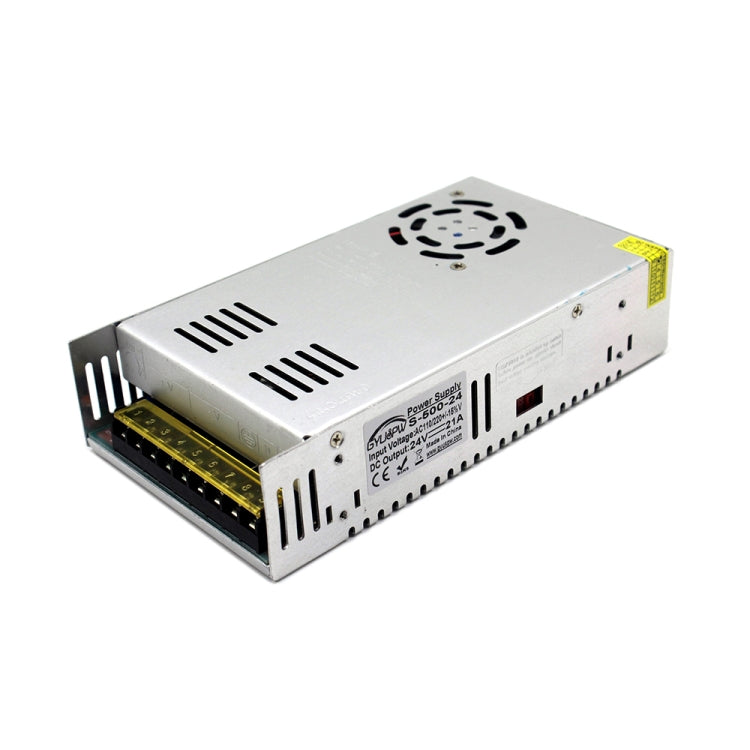 Light Bar Regulated Switching Power Supply LED Transformer, Size: 215 x 115 x 50mm, S-300-5 DC5V 60A 300W, S-350-5 DC5V 70A 350W, S-300-12 DC12V 25A 300W, S-360-12 DC12V 30A 360W, S-400-12 DC12V 33A 400W, S-480-12 DC12V 40A 480W, S-500-12 DC12V 41A 500...