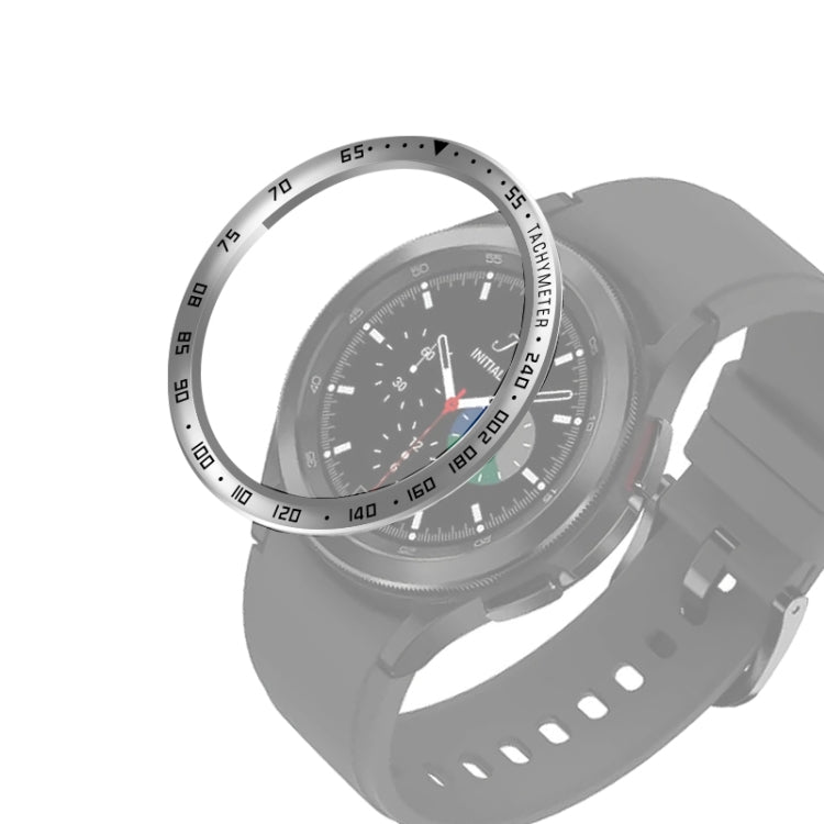 Smart Watch Steel Bezel Ring, E Version, For Samsung Galaxy Watch4 Classic 42mm, For Samsung Galaxy Watch4 Classic 46mm