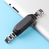 Ceramics Replacement Strap Watchband, For Xiaomi Mi Band 6 / 5, For Xiaomi Mi Band 4 / 3