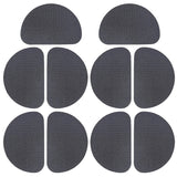 10 PCS 020 Wear-resistant Non-slip Rubber Shoe Bottom Sticker Pads High Heels Forefoot Anti-skid Pad Default Title