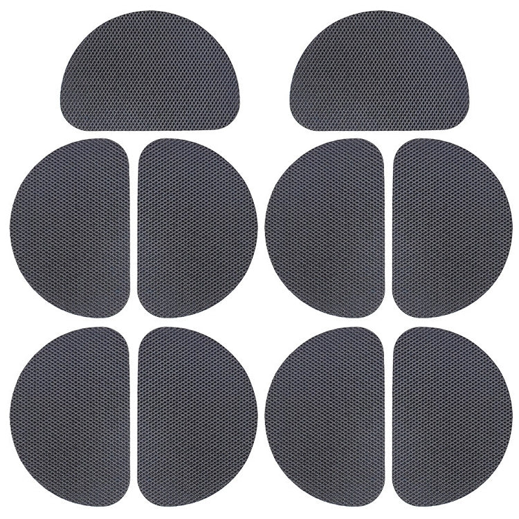 10 PCS 020 Wear-resistant Non-slip Rubber Shoe Bottom Sticker Pads High Heels Forefoot Anti-skid Pad Default Title