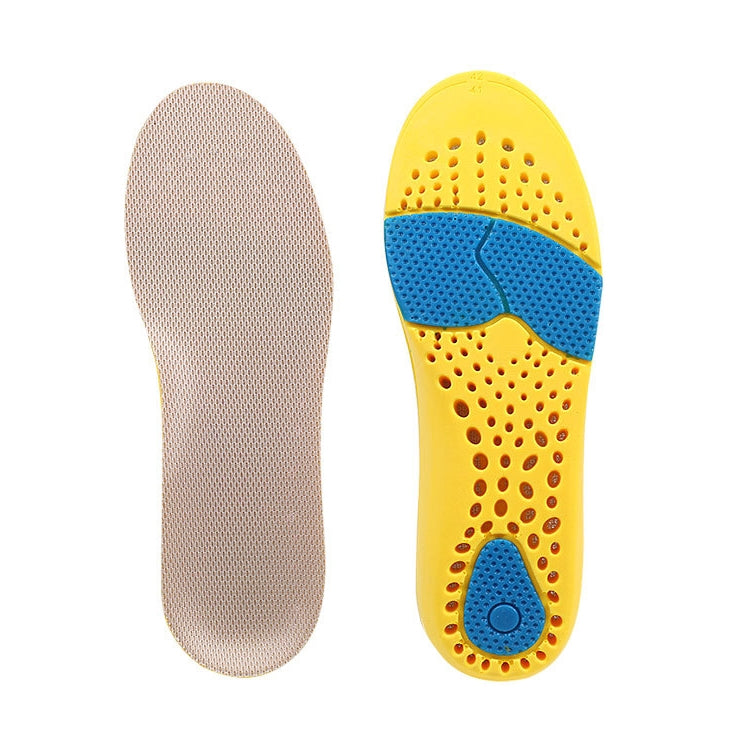 086 PU Silicone Sweat-absorbent Breathable Shock-absorbing Sports Full Shoe Pads Cuttable Increase Insole, 35-36, 37-38, 39-40, 41-42, 43-44, 45-46 45-46