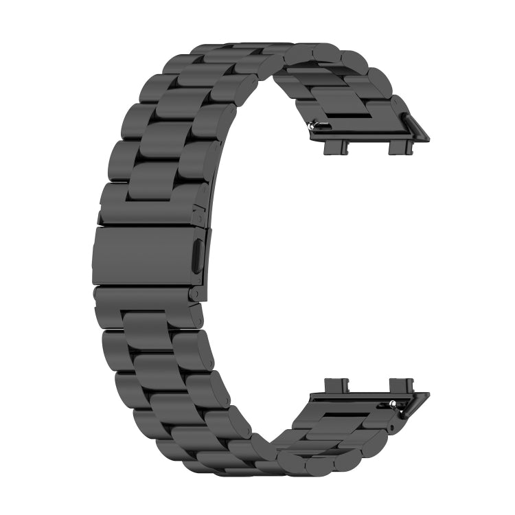 Stainless Steel Three-beads Replacement Strap Watchband, For OPPO Watch 2 42mm, For OPPO Watch 2 46mm