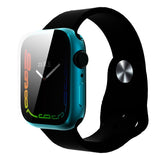 Shockproof TPU All-inclusive Electroplate Protective Case, For Apple Watch Series 9 / 8 / 7 41mm, For Apple Watch Series 9 / 8 / 7 45mm