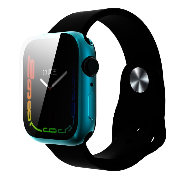 Shockproof TPU All-inclusive Electroplate Protective Case, For Apple Watch Series 9 / 8 / 7 41mm, For Apple Watch Series 9 / 8 / 7 45mm