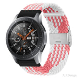 22mm Universal Nylon Braided Metal Buckle Strap, 22mm