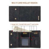 DG.MING M1 Series 3-Fold Multi Card Wallet