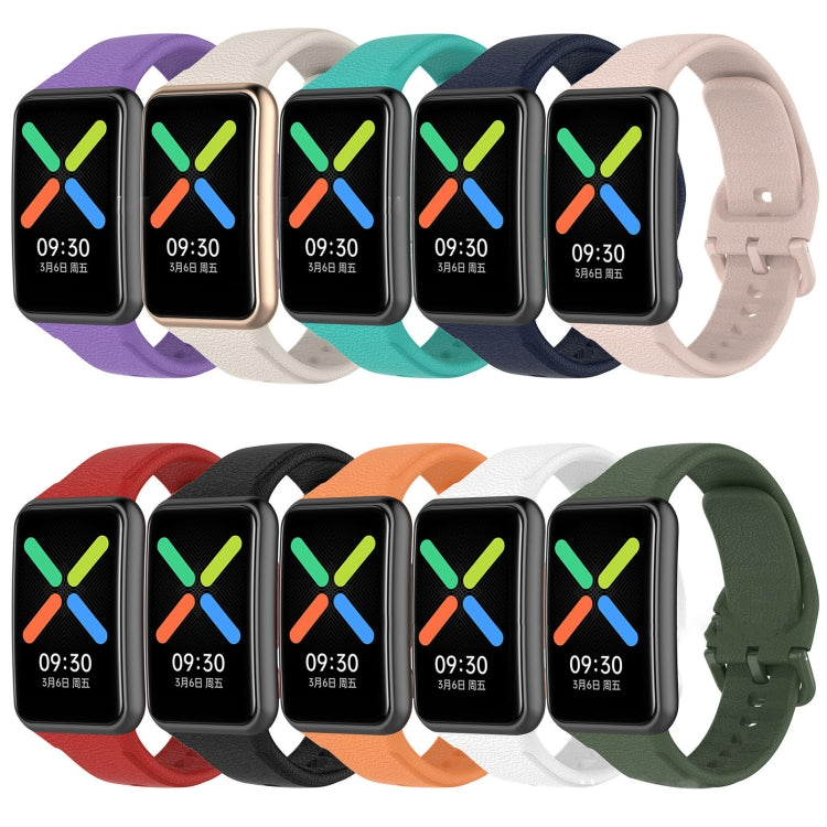 Sport Silicone Replacement Strap Watchband, For OPPO Watch Free NFC Version