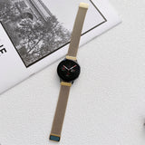 Two Sections Milan Steel Strap Watchband, 20mm, 22mm