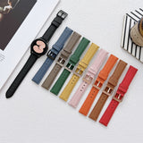 Lychee Texture Leather Strap Watchband, For Samsung Galaxy Watch4 40mm / 44mm
