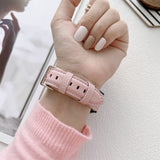 Lychee Texture Leather Strap Watchband, For Samsung Galaxy Watch4 40mm / 44mm