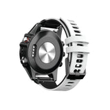 Two-color Silicone Strap Watchband, For Garmin Fenix 6