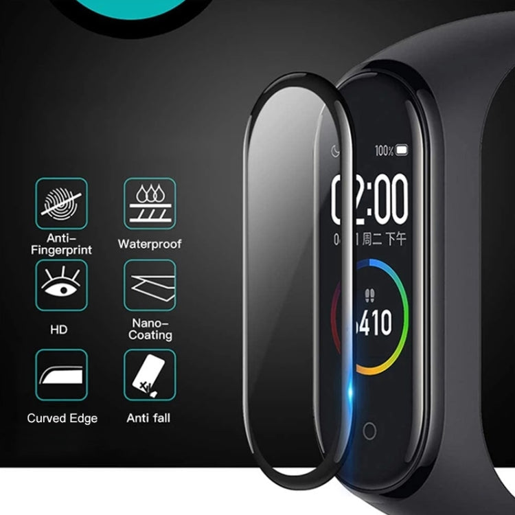 Composite Silk Screen Film Smart Watch Protective Film, 10 PCS For Xiaomi Mi Band 6 / 5 / 4, 50 PCS For Xiaomi Mi Band 6 / 5 / 4