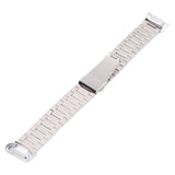 Five-bead Steel Strap Watchband, For Fitbit Charge 5