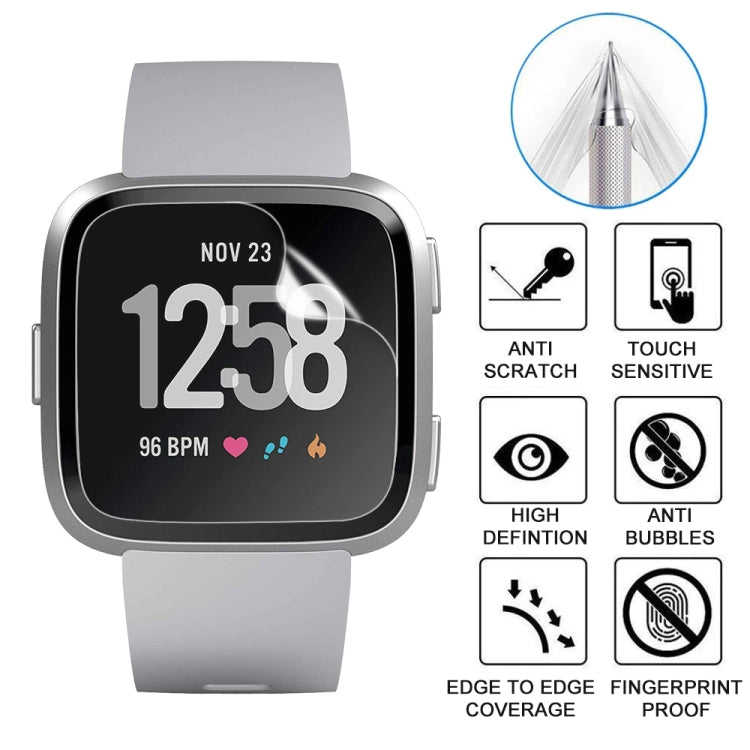 Soft Hydrogel Film Watch Screen Protector, For Fitbit Sense, For Fitbit Versa, For Fitbit Versa 2, For Fitbit Versa 3